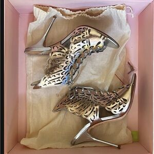 Sophia Webster Wing Mule Gold 36.5 / 6.5